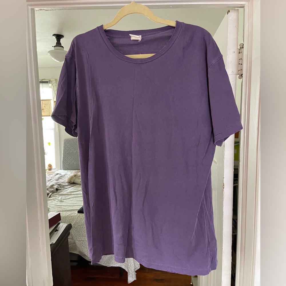 Madeworn plain purple haze tee
